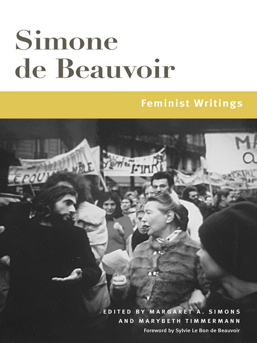 Title details for Feminist Writings by Simone de Beauvoir - Wait list